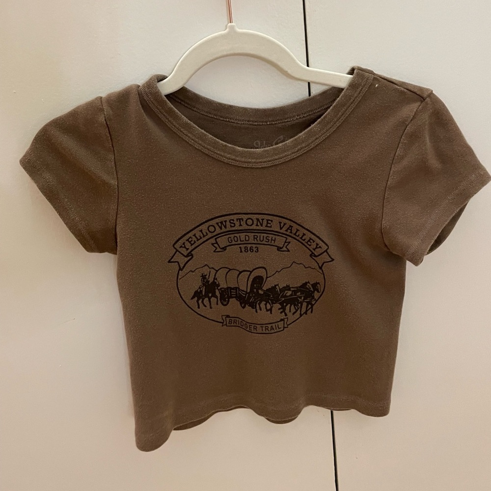 VINTAGE brandy melville crop top